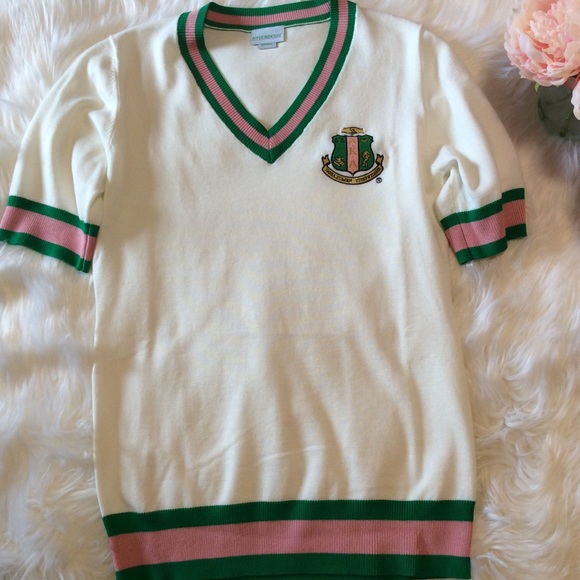 alpha kappa alpha sweater dress